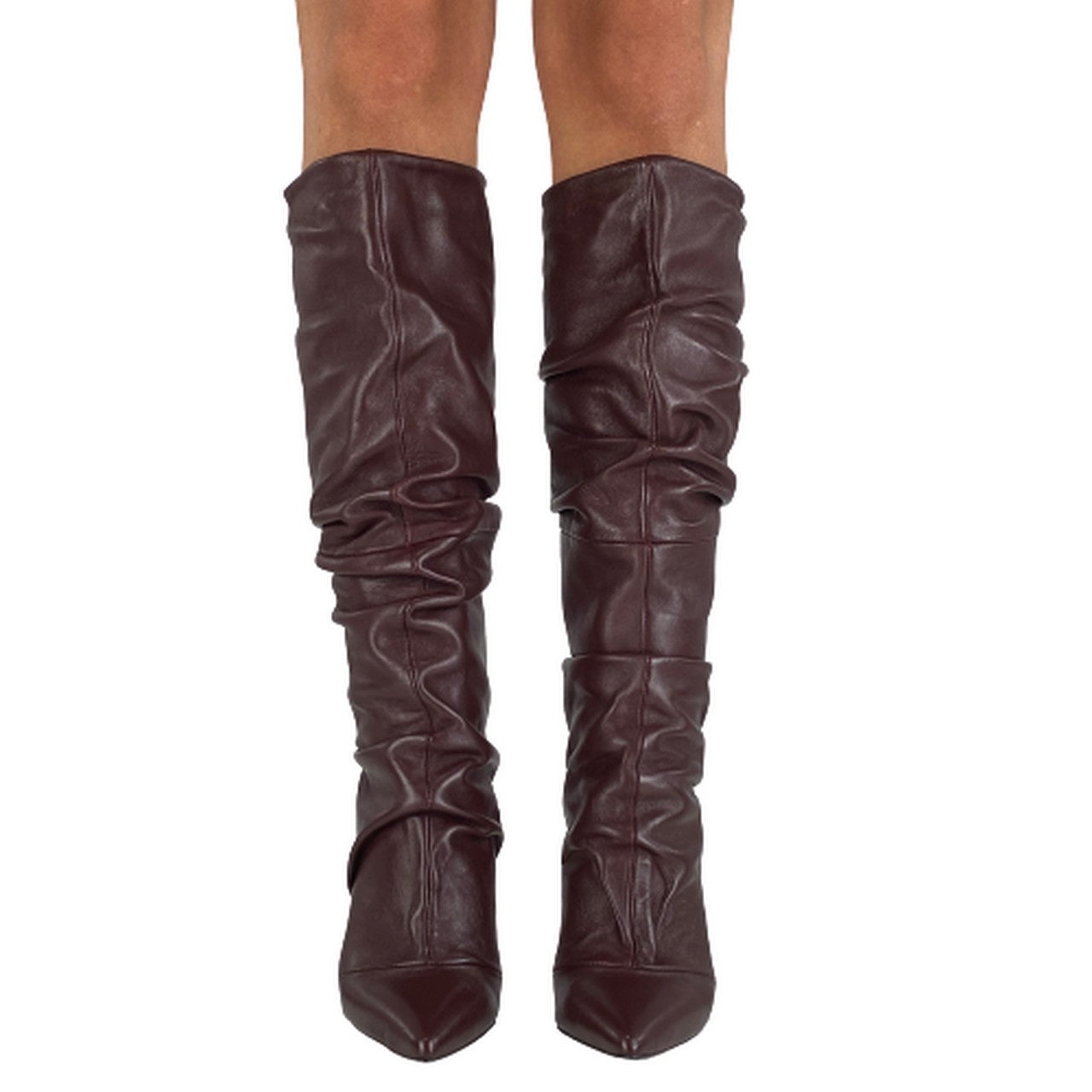 Inverno, Calzature, Donna, FW19, Nero, Outlet, Stivali, Viola, Viola scuro, Wo Milano