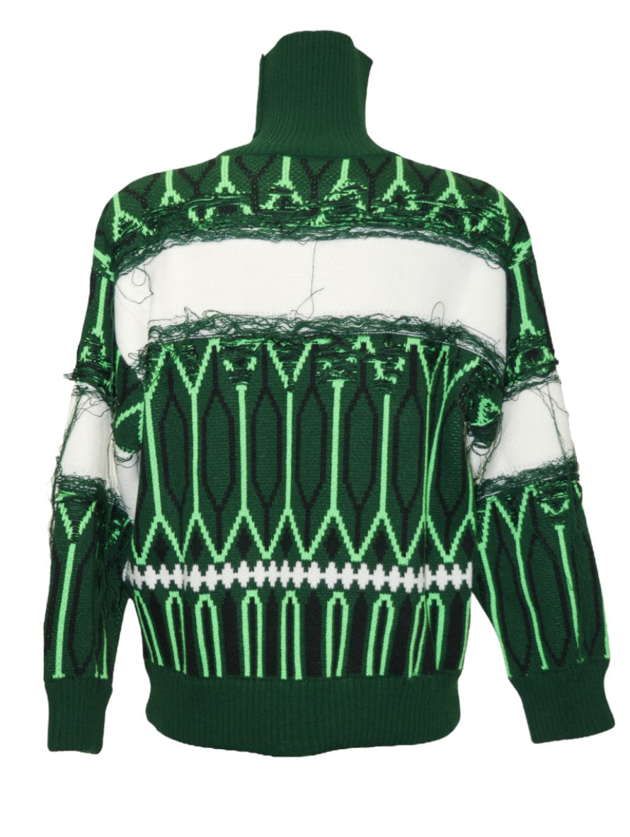 Donotconform Maglieria DN1005-V.U - SanShopLuxury - 2022, A collo alto, Abbigliamento, Autunno/Inverno, Donotconform, FW22, Maglieria, Outlet, Uomo, Verde, XL, XXL