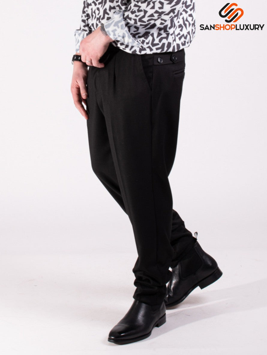 Gavensemble Pantalone PANT-100 - SanShopLuxury - -50%, 2021, 46, 48, 52, Abbigliamento, Autunno/Inverno, FW21, Gavensemble, Grigio, Nero, Outlet, Pantalone, Uomo