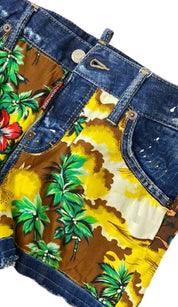 Dsquared2 Short S72MU0257 964 - SanShopLuxury - -50%, 2018, 38, 40, Abbigliamento, Donna, Dsquared2, Multicolore, Outlet, Primavera/Estate, Short, SS18, Ultimo