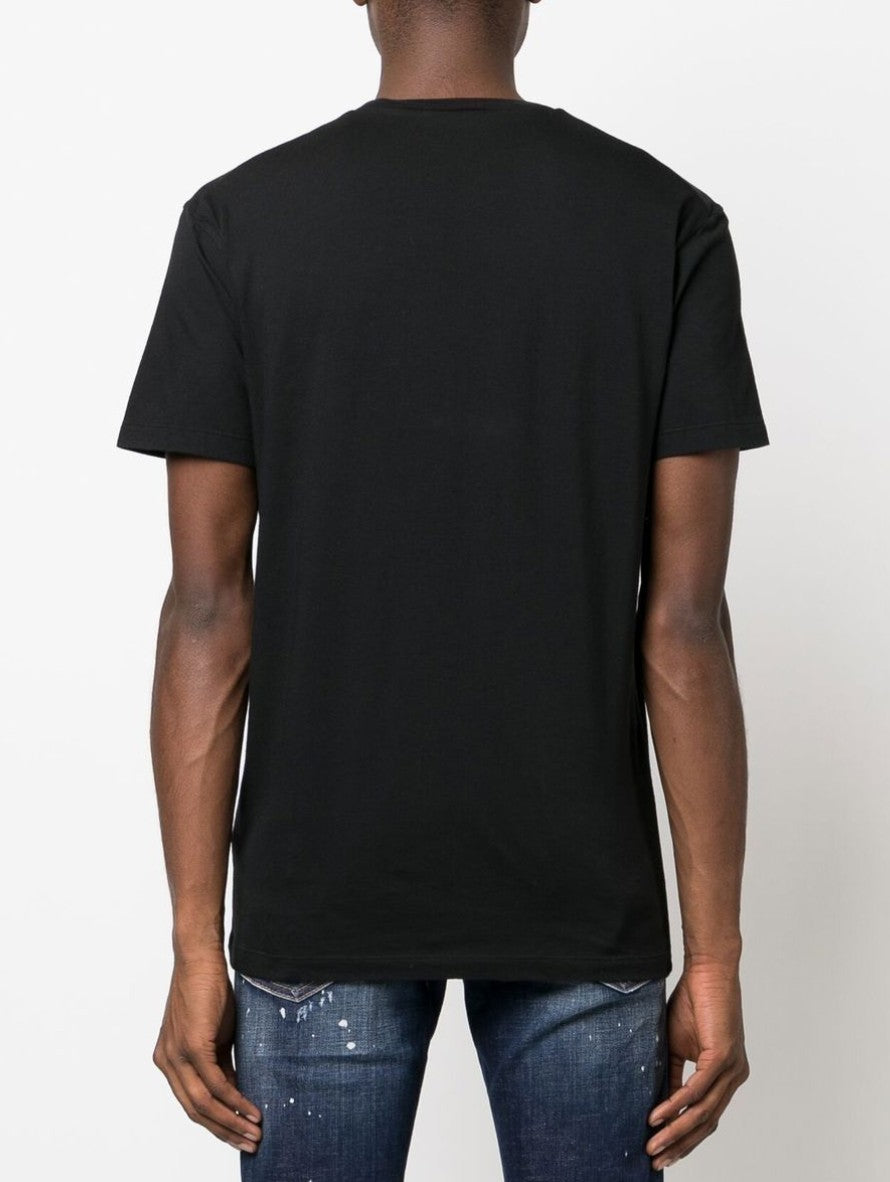 Dsquared2 T-Shirt S74GD1126 - SanShopLuxury - Abbigliamento, Autunno/Inverno, Carry Over, Continuativo, Dsquared2, Idoneo, L, M, Nero, New, Primavera/Estate, T-Shirt, Ultimo, Uomo, XL, XXL