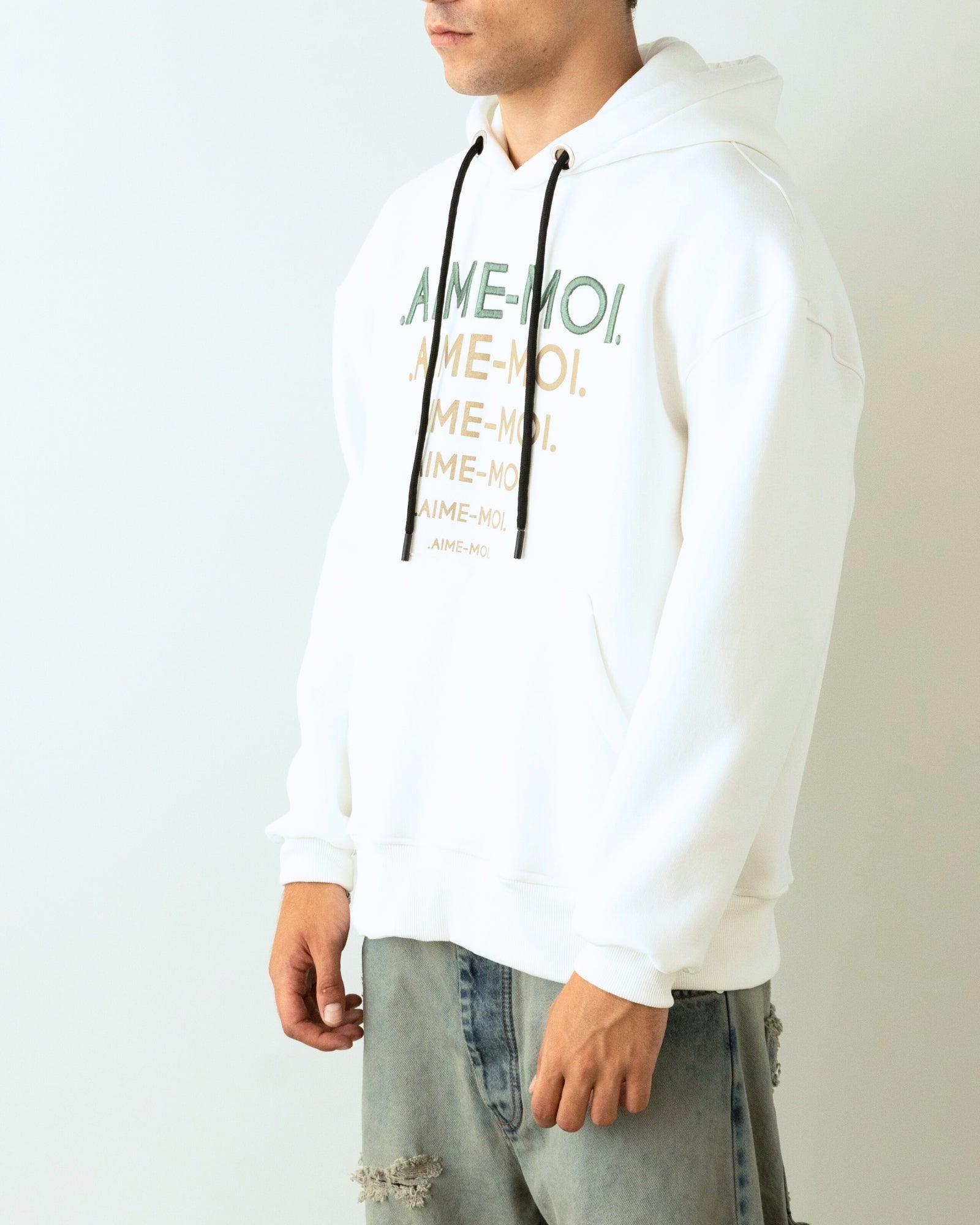 Gavensemble Felpa SWEAT50-B - SanShopLuxury - 2024, Abbigliamento, Autunno/Inverno, Bianco, Felpa, FW24, Gavensemble, Idoneo, Outlet, Uomo, XL, XXL