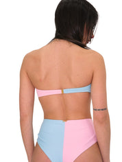 District Margherita Mazzei Costume 3DE16-3DE26 - SanShopLuxury - 2023, Abbigliamento, Azzurro-Rosa, Beachwear, Costume, District Margherita Mazzei, Donna, Fascia, L, Outlet, Primavera/Estate, S, SS23, Ultimo