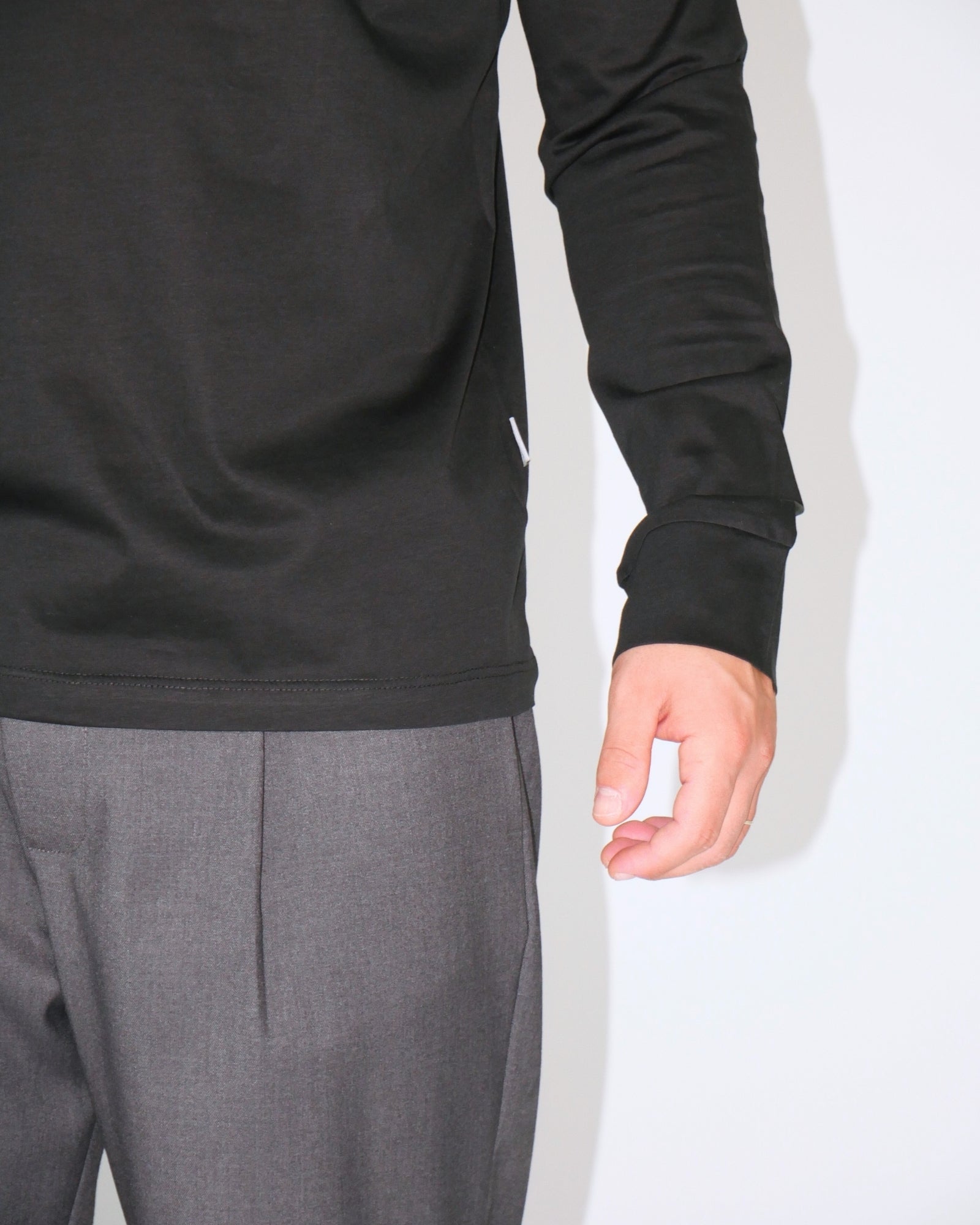 Chiodi Milano T-Shirt Polo FW25-007-NERO