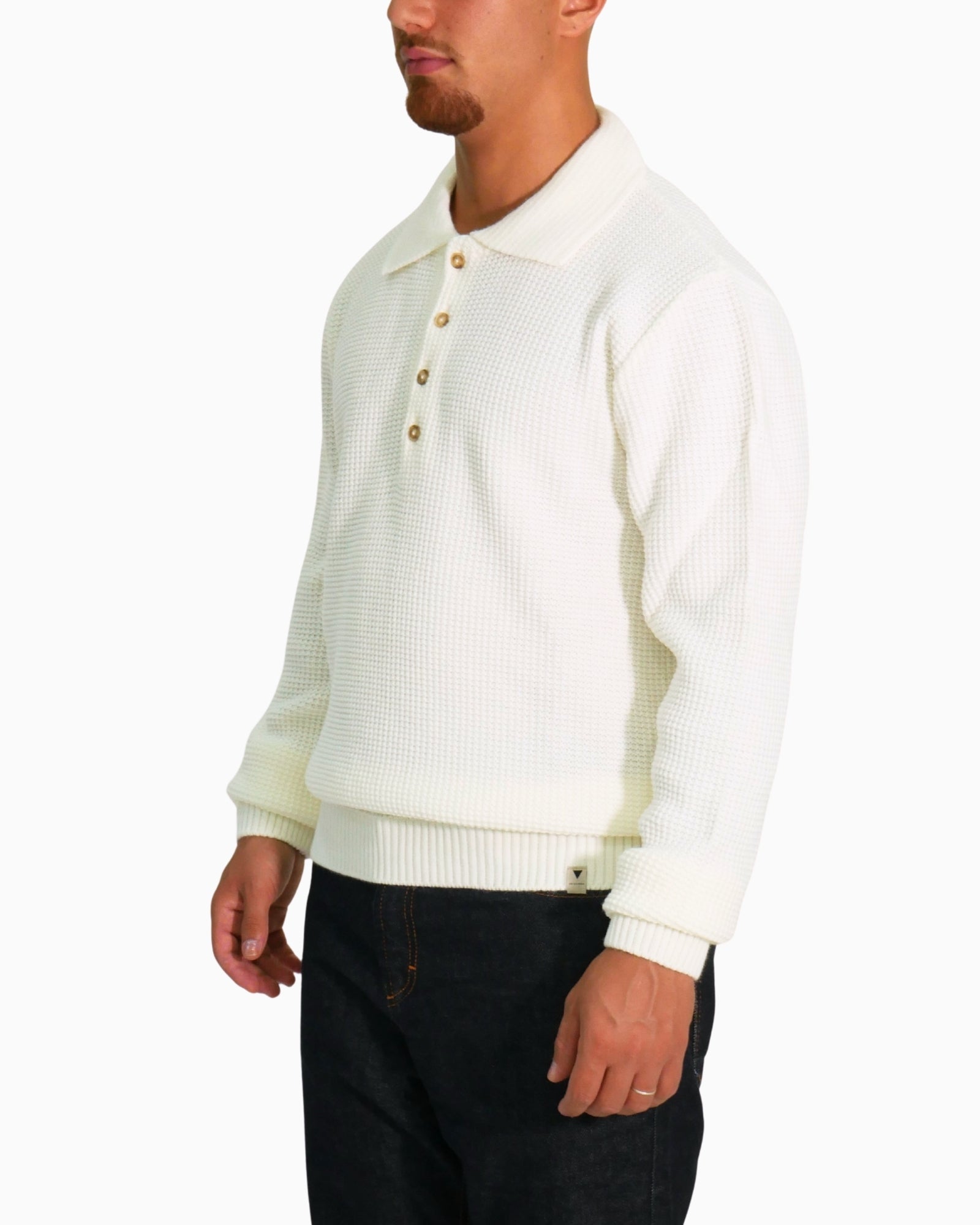 Inverno, FW25, Idoneo, L, M, Maglieria, New, Panna, Uomo, Why Not Brand, XL, XXL