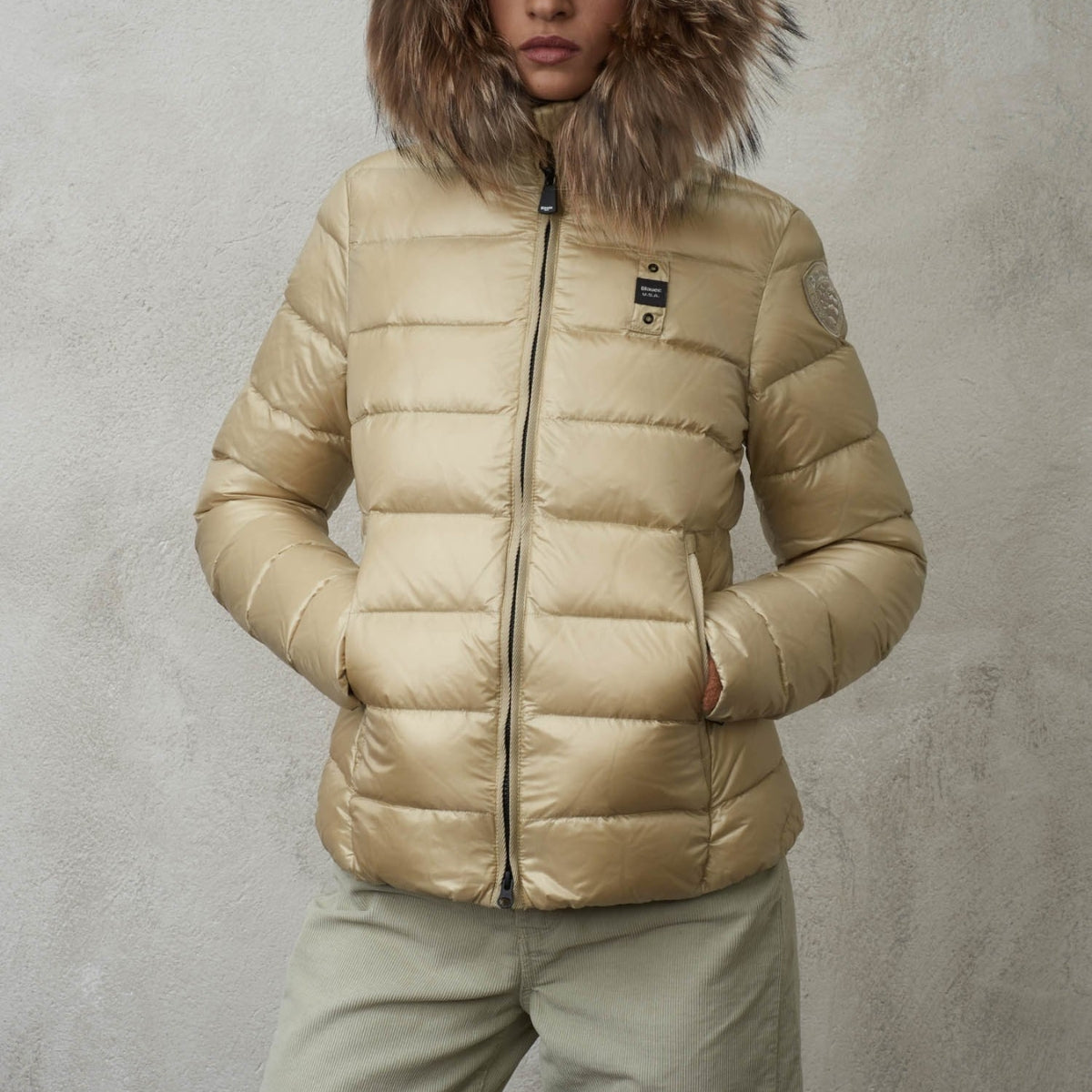 Inverno, Beige, Blauer, Donna, FW23, Giubbino, L, M, Nero, Outlet, S, Vanessa, XL, XXL