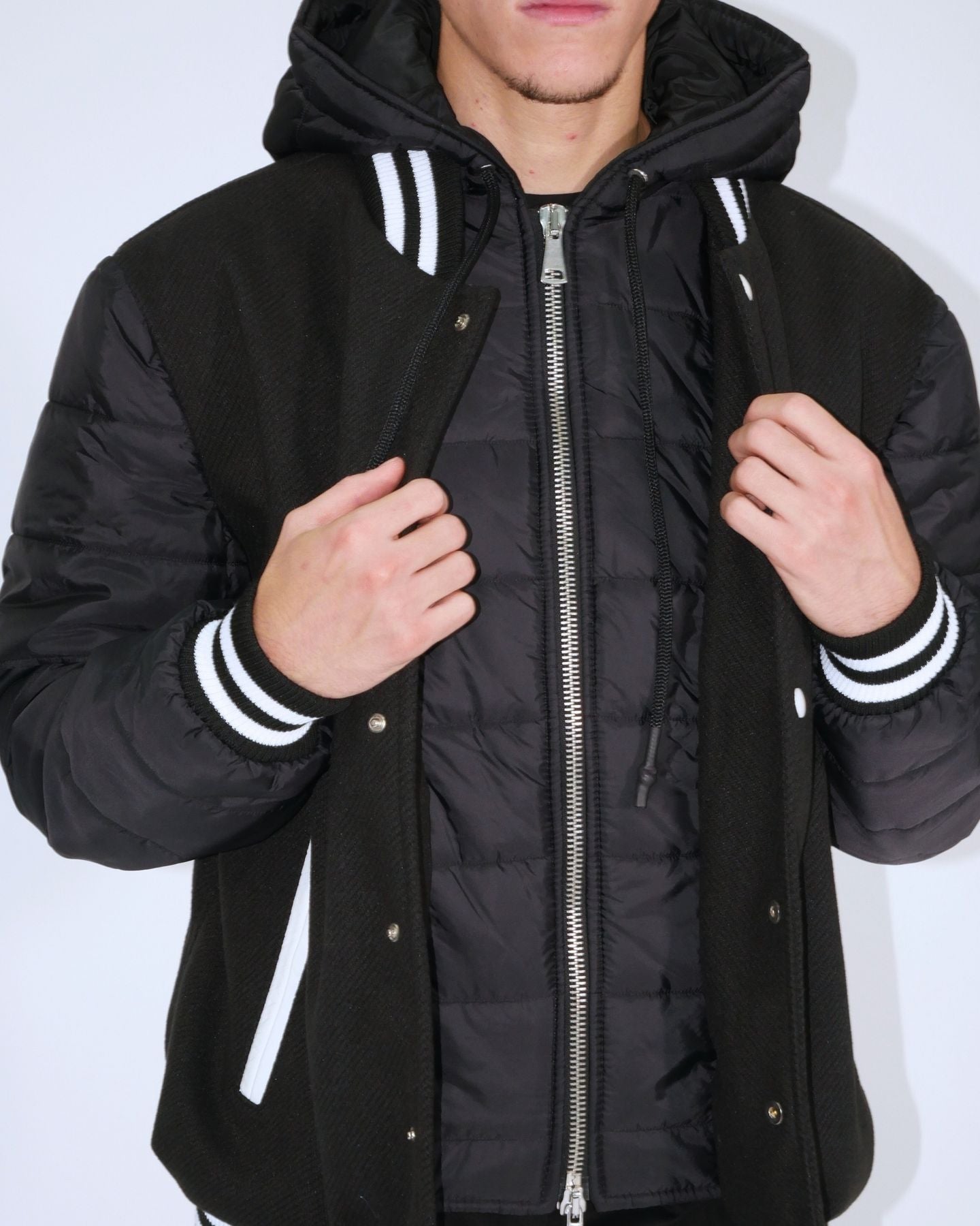 Chiodi Milano Giubbino CF22-0131 - SanShopLuxury - 2022, Abbigliamento, Autunno/Inverno, Chiodi Milano, FW23, Giubbino, L, Nero, Outlet, Uomo, XL, XXL, XXXL