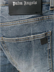 Palm Angels Jeans PMYA016F196600238500 - SanShopLuxury - -50%, 2019, 44, 47, 52, Abbigliamento, Autunno/Inverno, Blu, FW19, Jeans, Outlet, Palm Angels, Uomo