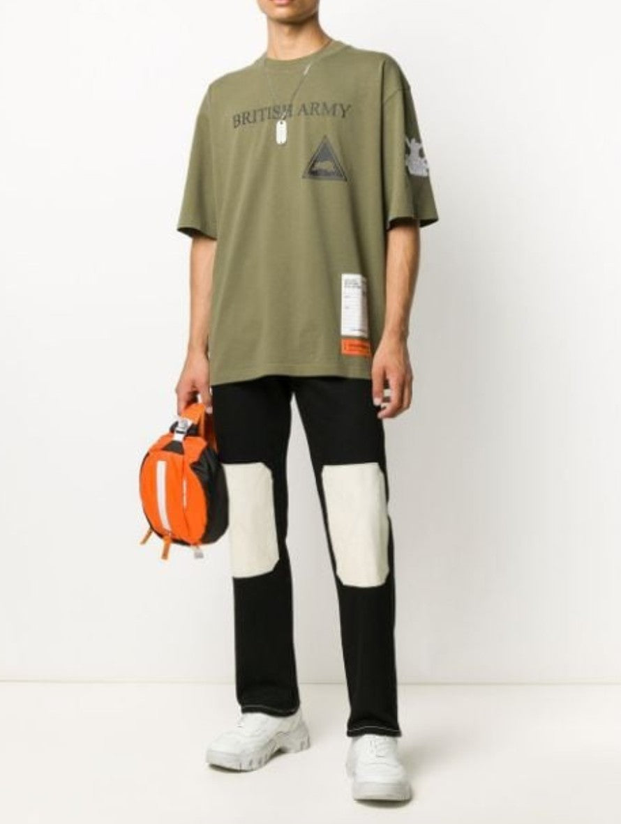 Heron Preston T-Shirt HMAA019F20JER010/5510 - SanShopLuxury - -50%, 2020, Abbigliamento, Autunno/Inverno, FW20, Heron Preston, Khaki, M, Outlet, T-Shirt, Uomo, Verde, XL