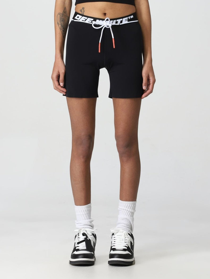 Off-White Short OWVH025C99JER001 - SanShopLuxury - Abbigliamento, Activewear, Autunno/Inverno, Carry Over, Continuativo, Donna, Idoneo, L, M, Nero, New, Off-White, Primavera/Estate, S, Short