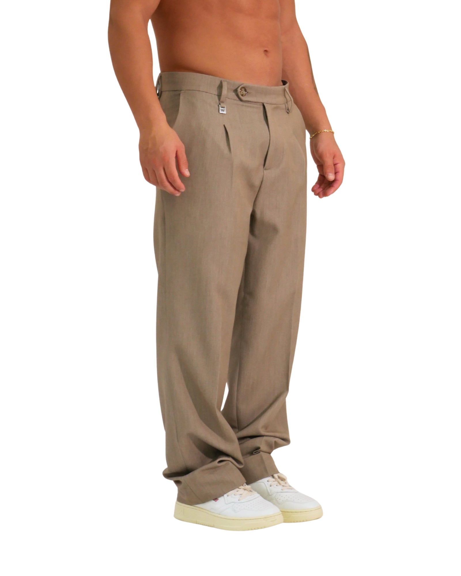 Why Not Brand Pantalone PA56-BEIGE