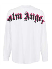 T-Shirt Palm Angels PMAB001C99JER0030132 - SanShopLuxury - Abbigliamento, Autunno/Inverno, Bianco, Continuativo, Idoneo, Outlet, Palm Angels, Primavera/Estate, SS22, T-Shirt, Ultimo, Uomo, XL
