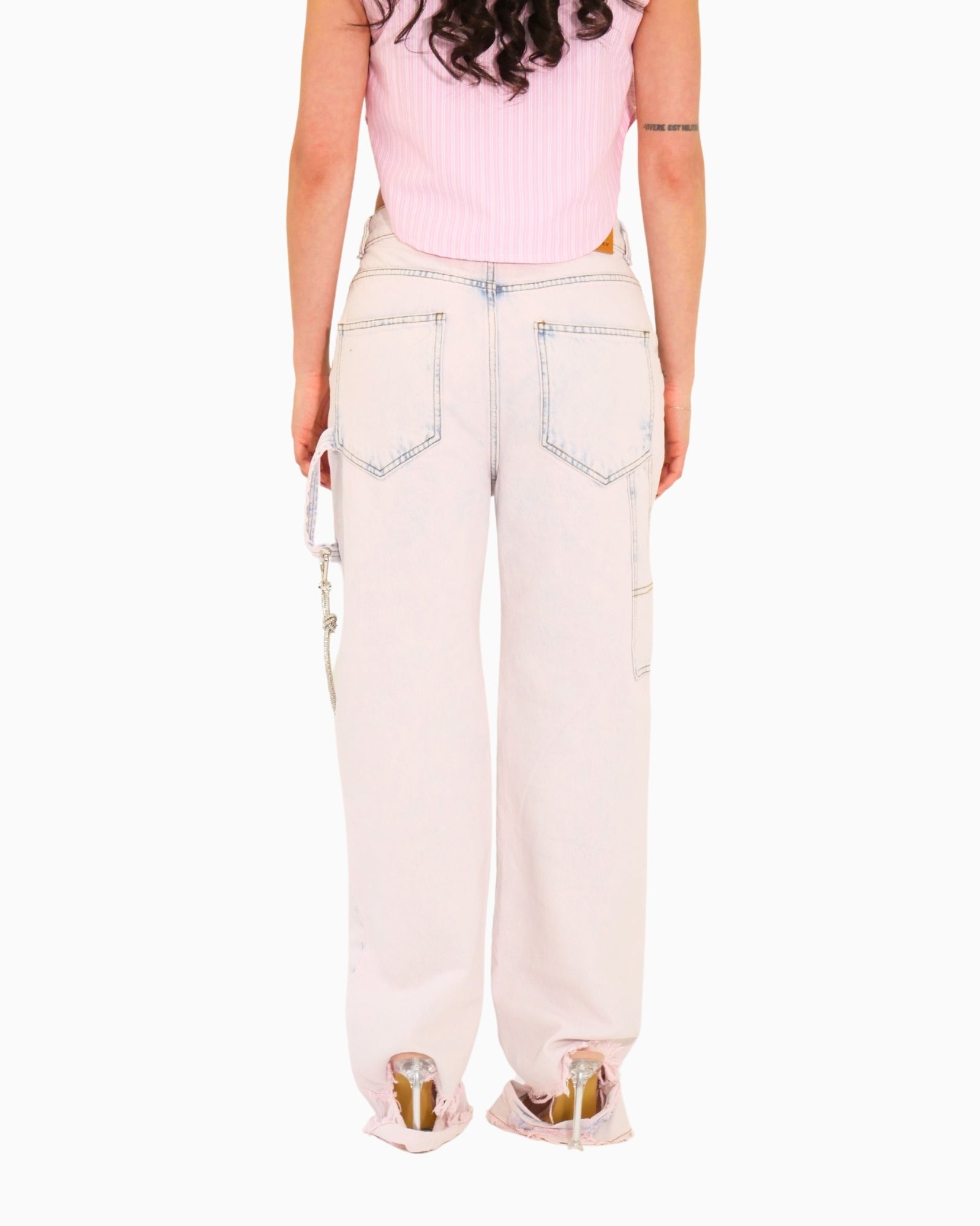 Donotconform Jeans W-BAGGY70 - SanShopLuxury - 2025, 40, 42, 44, 46, 48, Abbigliamento, Donna, Donotconform, Idoneo, Jeans, New, Primavera/Estate, Rosa, SS25