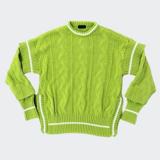 Inverno, Donotconform, FW23, Idoneo, L, M, Maglieria, Outlet, S, Uomo, Verde, Verde Lime, XL, XXL