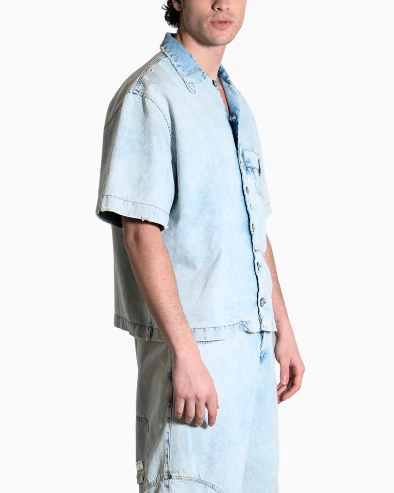 Gavensemble Camicia SS25-SHIRT412-BL - SanShopLuxury - 2025, Abbigliamento, Blu, Camicia, Gavensemble, Idoneo, L, M, New, Primavera/Estate, S, SS25, Ultimo, Uomo, XL, XXL