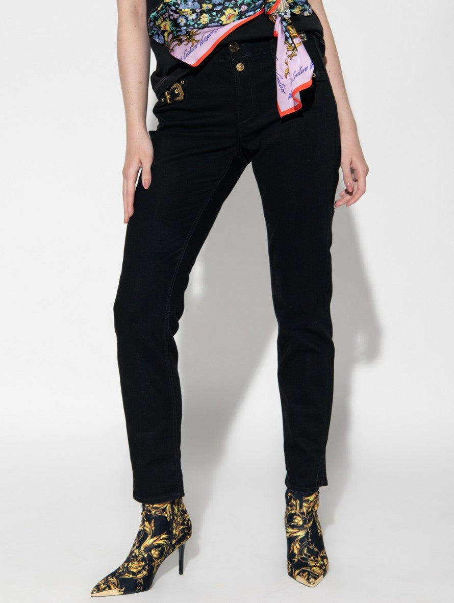 Versace Jeans Couture Jeans 72HABI30 - SanShopLuxury - 2022, 44, Abbigliamento, Donna, Jeans, Nero, Outlet, Primavera/Estate, SS22, Ultimo, Versace Jeans Couture