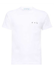 Off-White T-Shirt OMAA027C99JER005 - SanShopLuxury - Abbigliamento, Autunno/Inverno, Bianco, Carry Over, Continuativo, Idoneo, L, M, Nero, New, Off-White, Primavera/Estate, S, T-Shirt, Uomo, XL, XXL