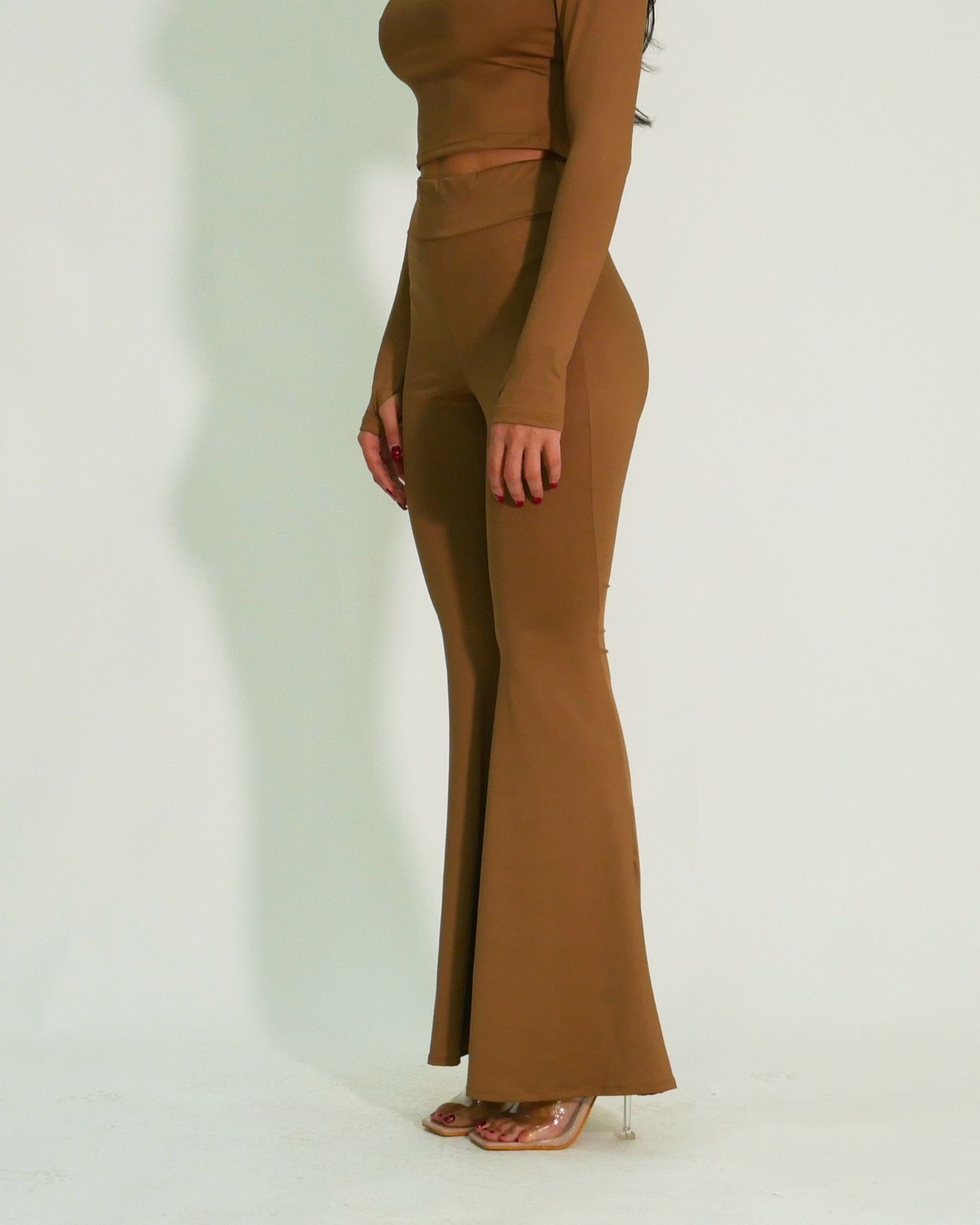 District Margherita Mazzei Pantalone ED75 2311 - SanShopLuxury - 2024, 40, 42, 44, 46, A Zampa, Abbigliamento, Autunno/Inverno, Beige, Cuoio, District Margherita Mazzei, Donna, FW24, Idoneo, Outlet, Pantalone