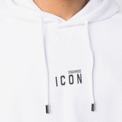 Dsquared2 Felpa S79GU0010 - SanShopLuxury - 2023, Abbigliamento, Autunno/Inverno, Bianco, Bianco-Nero, Con Cappuccio, Dsquared2, Felpa, FW23, Idoneo, L, M, Nero, Nero-Bianco, Outlet, Uomo, XL