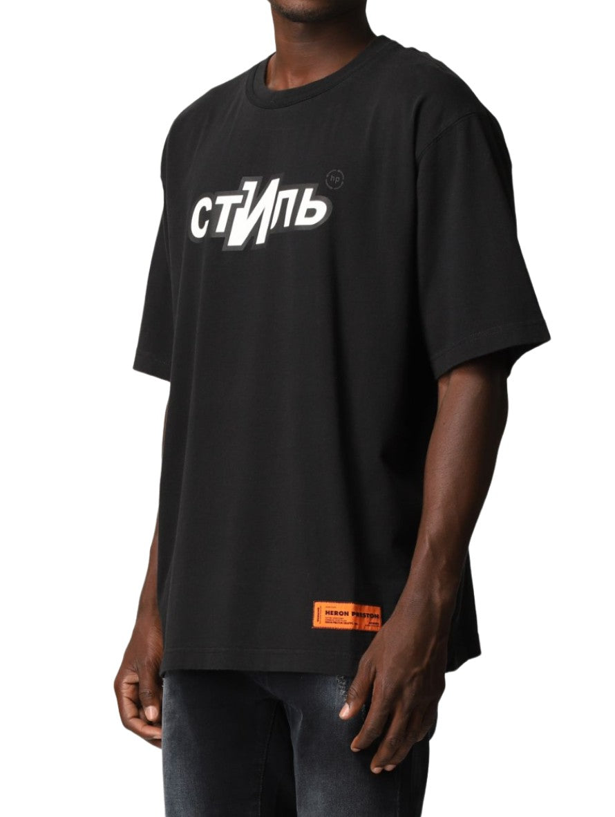 Heron Preston T-Shirt HMAA025F21JER0061001 - SanShopLuxury - -50%, 2021, Abbigliamento, Autunno/Inverno, FW21, Heron Preston, L, M, Nero, Outlet, S, T-Shirt, Uomo