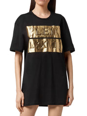 Philipp Plein T-Shirt CMTK4687/PJY002N0216 - SanShopLuxury - -50%, 2020, Abbigliamento, Autunno/Inverno, FW20, L, Nero, Outlet, Philipp Plein, T-Shirt, Uomo, XL