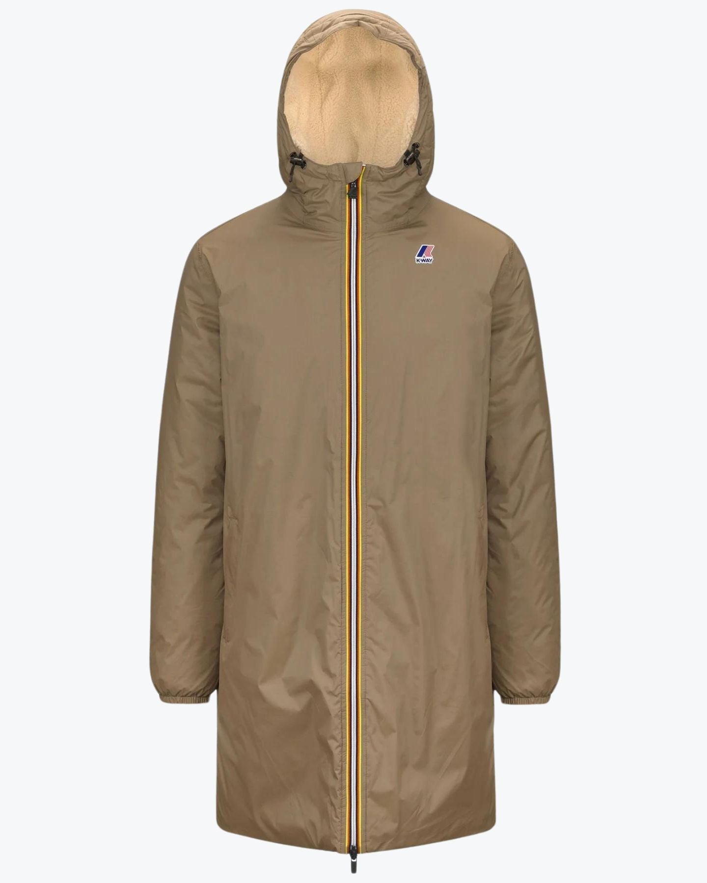 K-Way Giubbino K3114KW WG9 - SanShopLuxury - Abbigliamento, Autunno/Inverno, Beige, Carry Over, Donna, Giubbino, Idoneo, K-Way, Ultimo, UNISEX, Uomo, XL, XXL