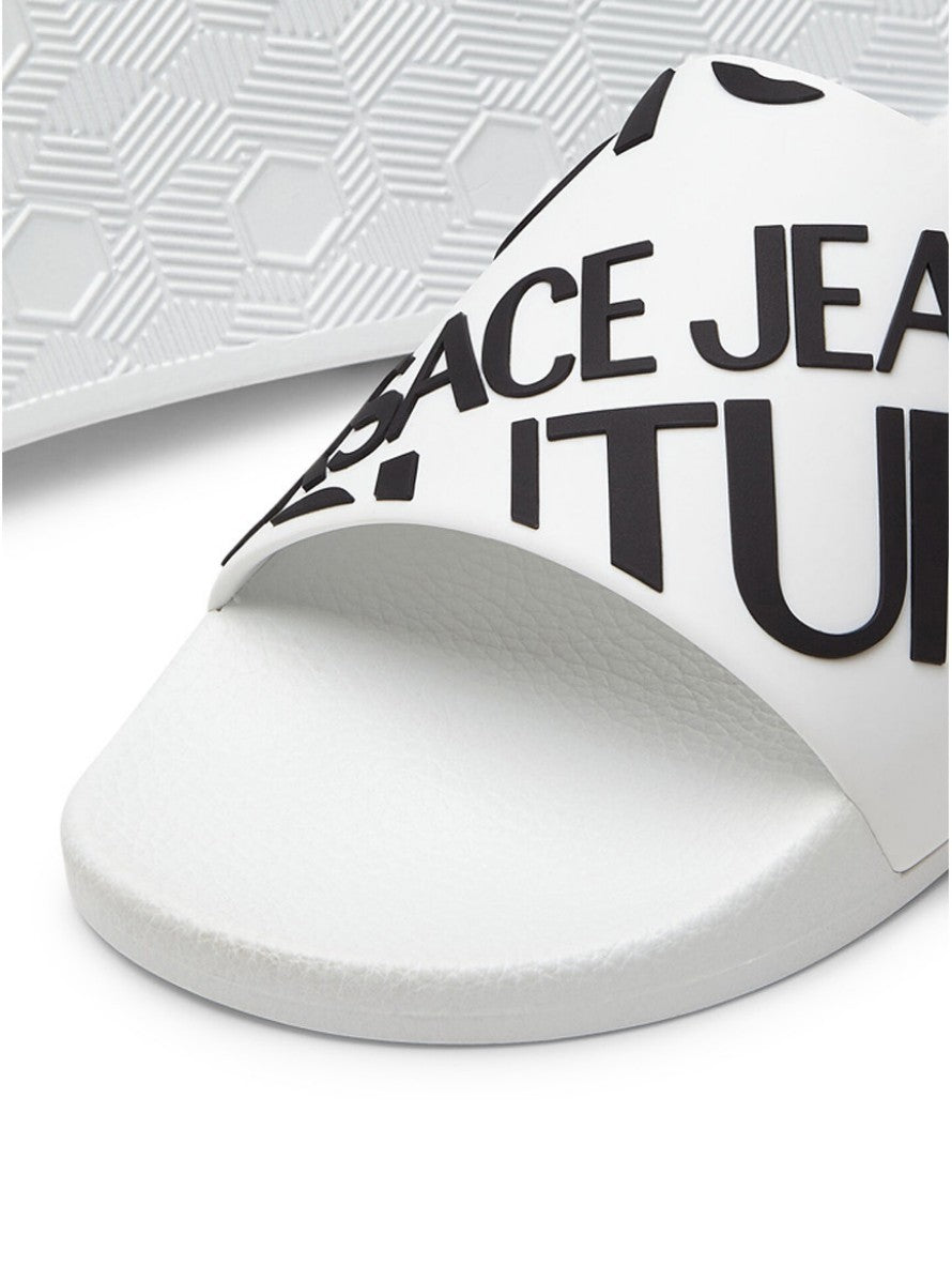 Versace Jeans Couture Sandali 72YA3SQ1 - SanShopLuxury - 2022, 41, 43, Beachwear, Bianco, Calzature, Ciabatte, Outlet, Primavera/Estate, Sandali, SS22, Uomo, Versace Jeans Couture