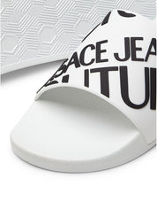 Versace Jeans Couture Sandali 72YA3SQ1 - SanShopLuxury - 2022, 41, 43, Beachwear, Bianco, Calzature, Ciabatte, Outlet, Primavera/Estate, Sandali, SS22, Uomo, Versace Jeans Couture