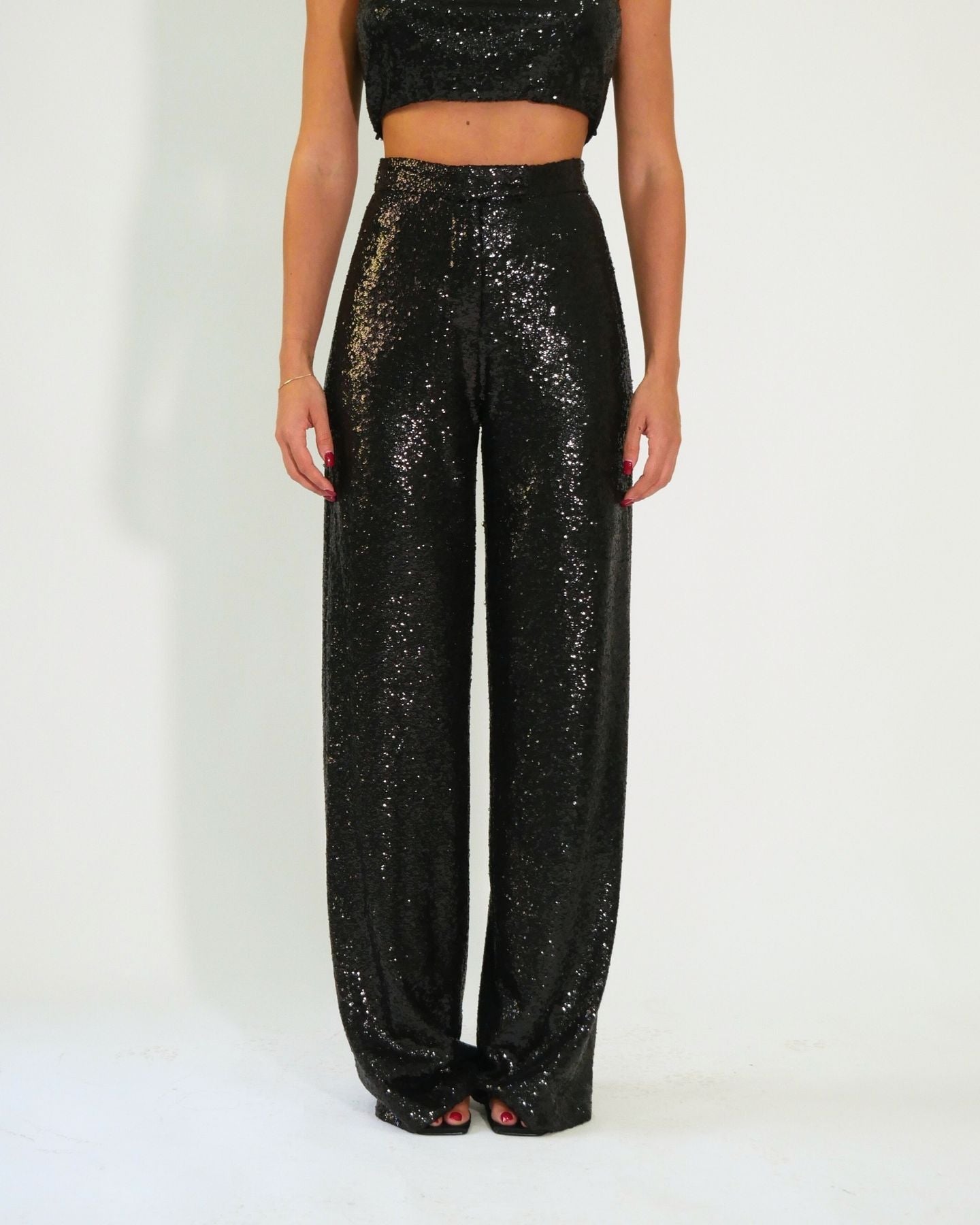 Shiki Pantalone PRINE - SanShopLuxury - 2024, 40, 42, Abbigliamento, Autunno/Inverno, Donna, FW24, Idoneo, Nero, Outlet, Pantalone, Shiki, Ultimo