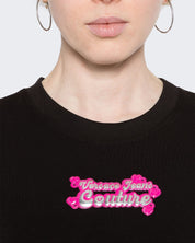 Versace Jeans Couture T-Shirt 76HAHG08/CJ02G899 - SanShopLuxury - 2024, Abbigliamento, Crop, Donna, Idoneo, L, M, Nero, Outlet, Primavera/Estate, S, SS24, T-Shirt, Versace Jeans Couture, XL