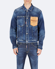 Dsquared2 Giubbino S74AM1561/S30664470 - SanShopLuxury - 2025, Abbigliamento, Blu, Dsquared2, Giubbino, Idoneo, jeans, L, New, Primavera/Estate, SS25, Ultimo, Uomo