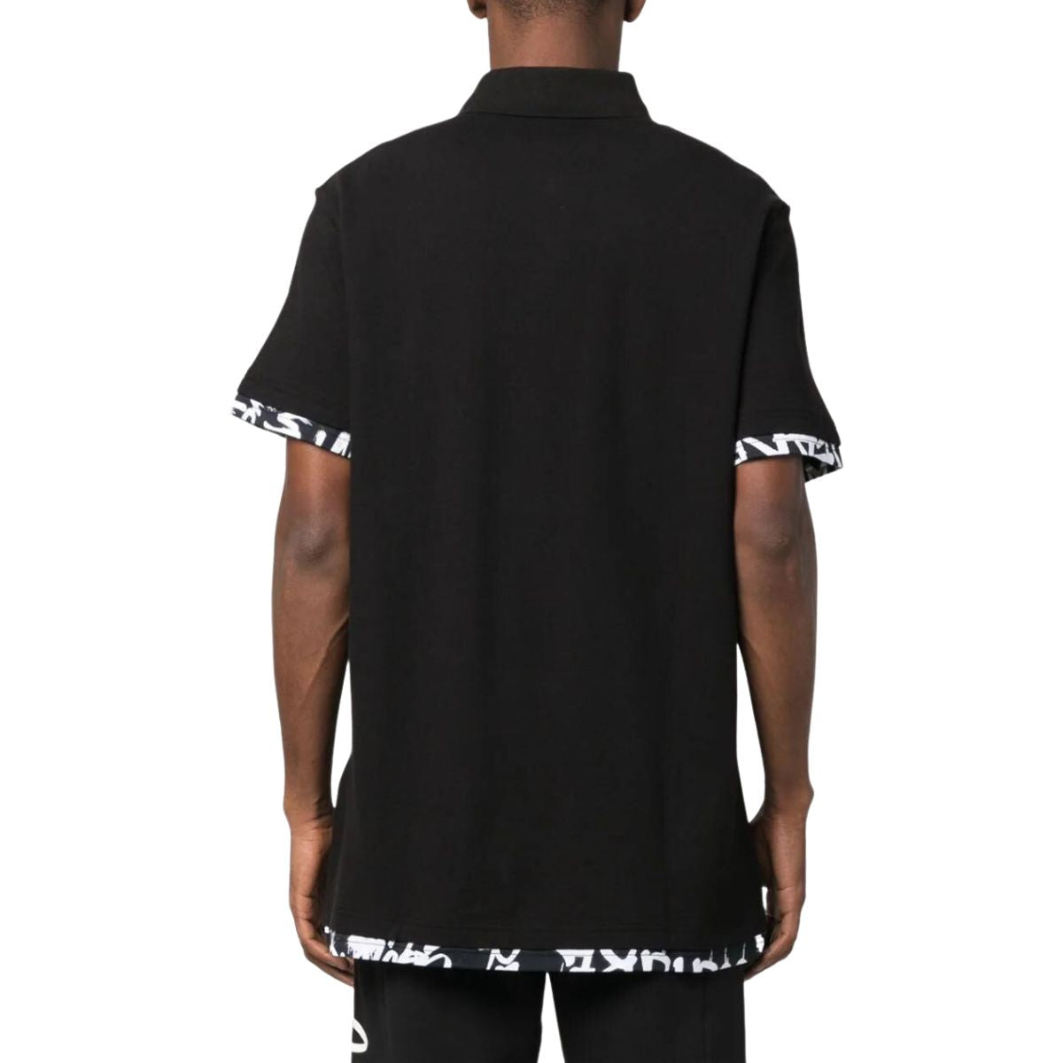 Versace Jeans Couture T-Shirt Polo 75GAGT10 CJ01T - SanShopLuxury - 2023, Abbigliamento, Autunno/Inverno, FW23, Idoneo, L, M, Nero, Outlet, T-Shirt Polo, Uomo, Versace Jeans Couture, XL