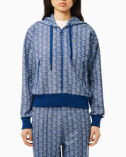 Lacoste Felpa SF7606/525 - SanShopLuxury - 2025, 34, 36, 38, 40, Abbigliamento, Blu, Donna, Felpa, Lacoste, New, Primavera/Estate, SS25, Stellato