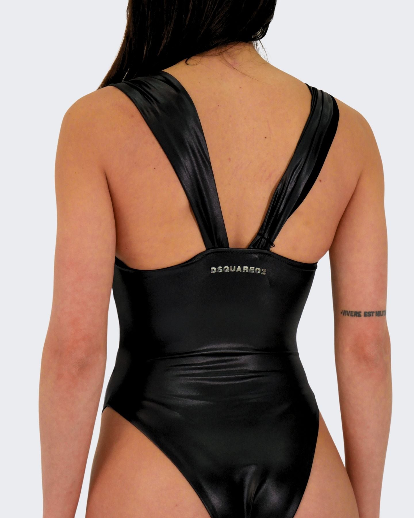 Dsquared2 Costume D6BL04870 - SanShopLuxury - 2024, 38, 40, 42, 44, 46, Abbigliamento, Beachwear, Costume, Donna, Dsquared2, Idoneo, Intero, Nero, Outlet, Primavera/Estate, SS24