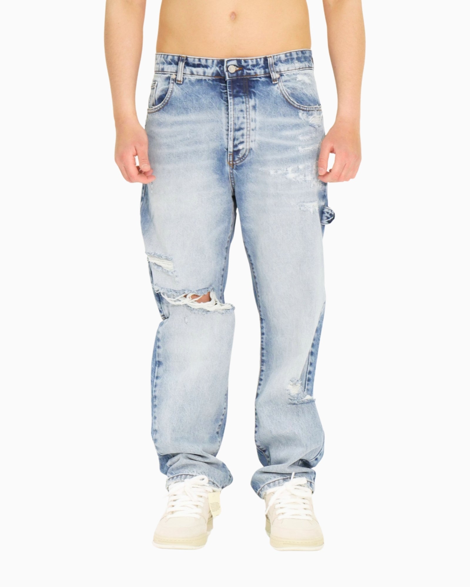Gavensemble Jeans SS25-BAGGY810-BL - SanShopLuxury - 2025, 44, 46, 48, 50, 52, 54, Abbigliamento, Blu, Gavensemble, Idoneo, Jeans, New, Primavera/Estate, SS25, Uomo