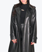 Shiki Trench SABINA - SanShopLuxury - 2024, Abbigliamento, Autunno/Inverno, Donna, FW24, Idoneo, M, Nero, Outlet, S, Shiki, Trench, Ultimo