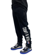 Marcelo Burlon Pantatuta CMCH008F18673117 - SanShopLuxury - -50%, 2018, Abbigliamento, Autunno/Inverno, FW18, L, M, Marcelo Burlon, Nero, Outlet, Pantatuta, S, Uomo, XS