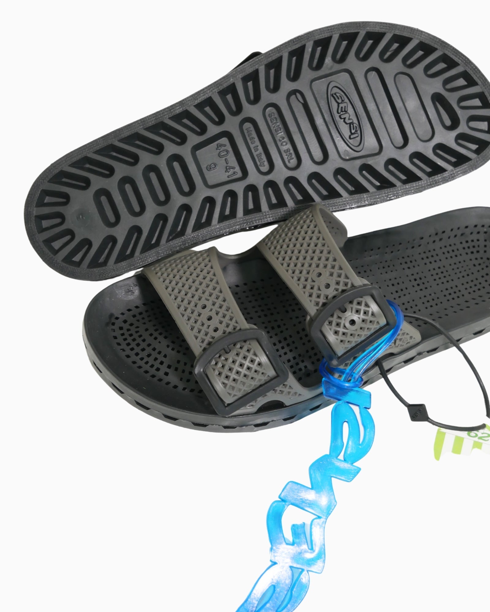 Sensi Sandali 4150/URBAN317 - SanShopLuxury - 40/41, 42/43, 44/45, 46/47, Beachwear, Calzature, Carry Over, Gomma, Grigio, Idoneo, New, Primavera/Estate, Sandali, Sensi, Uomo