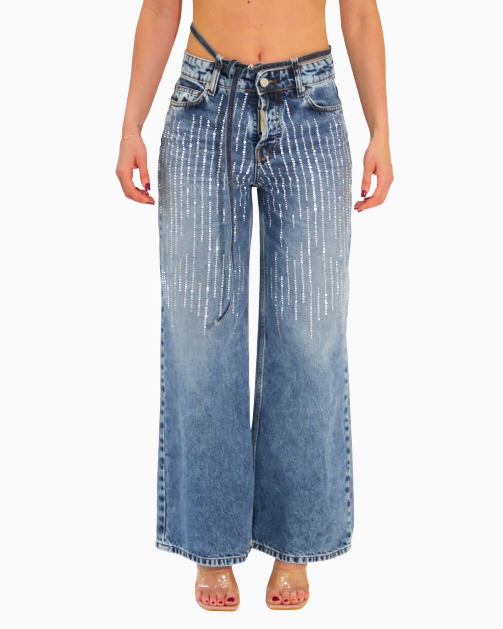 Donotconform Jeans W-BAGGY40 - SanShopLuxury - 2025, 40, 42, 44, 46, 48, Abbigliamento, Blu, Donna, Donotconform, Idoneo, Jeans, New, Primavera/Estate, SS25