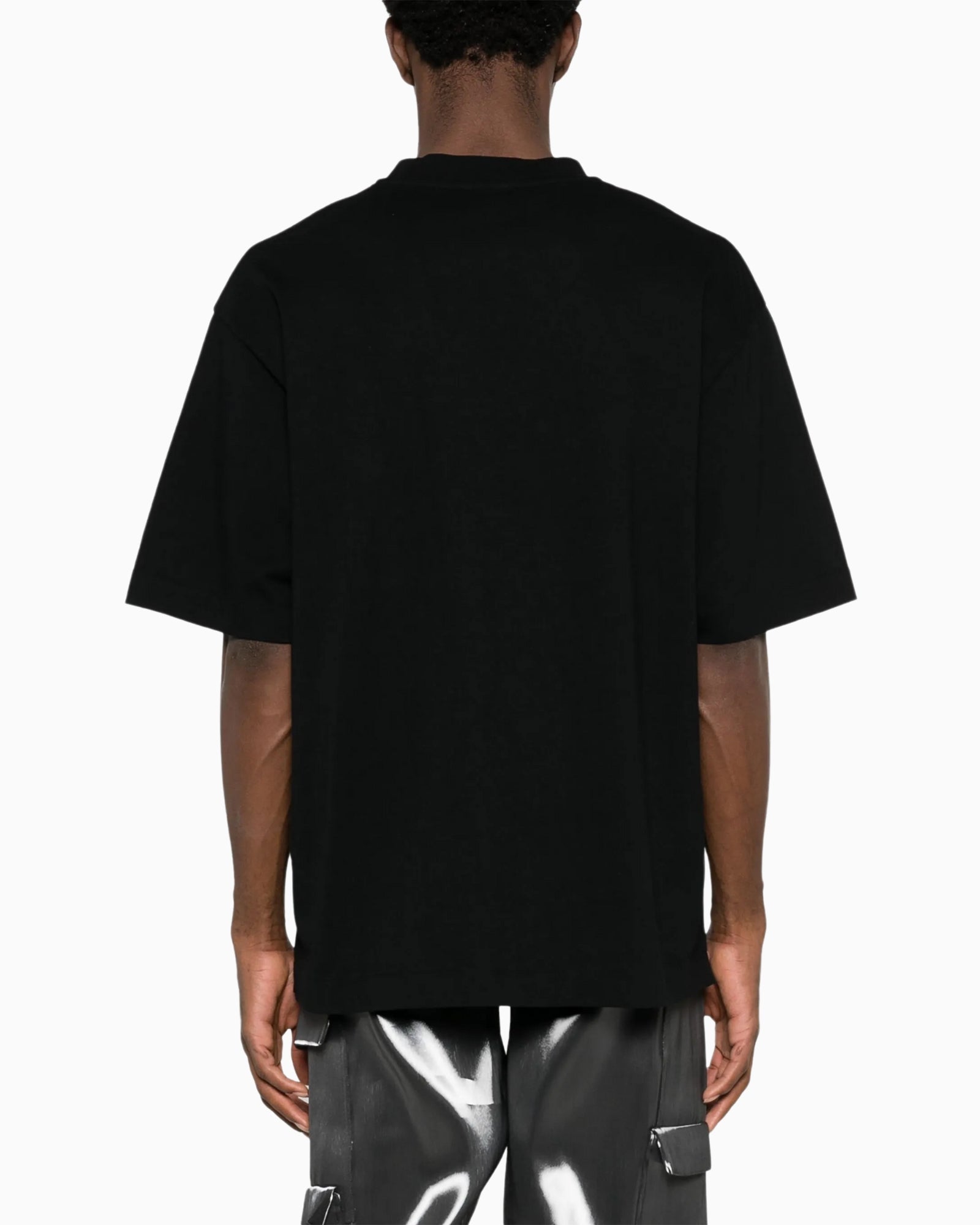 Off-White T-Shirt OMAA120C99JER008 1001 - SanShopLuxury - 2025, Abbigliamento, Autunno/Inverno, Carry Over, Continuativo, Idoneo, L, M, Nero, New, Off-White, Primavera/Estate, S, T-Shirt, Ultimo, Uomo, XL