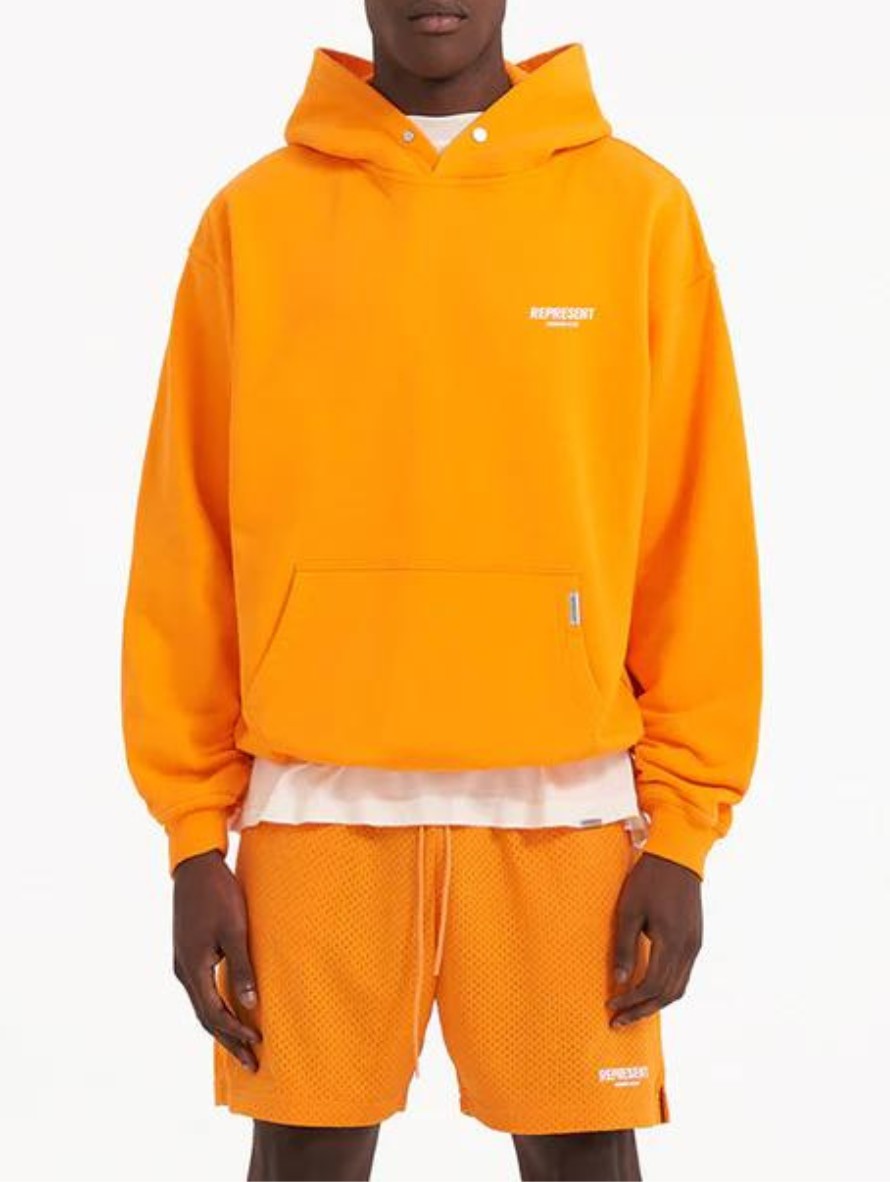 Represent Felpa M04153 - SanShopLuxury - Abbigliamento, Arancione, Autunno/Inverno, Blu, Carry Over, Continuativo, Felpa, Idoneo, L, Lilla, M, Nero, New, Primavera/Estate, Represent, S, Uomo, Verde, Viola