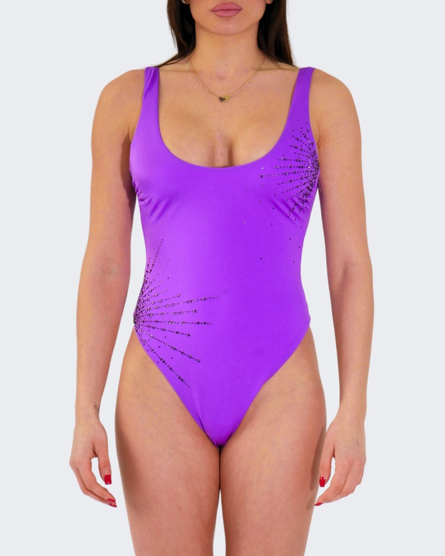 Fabrizia Costume LS02 0115 - SanShopLuxury - 2024, Abbigliamento, Beachwear, Costume, Donna, Fabrizia, Idoneo, Intero, L, M, Outlet, Primavera/Estate, S, SS24, Viola