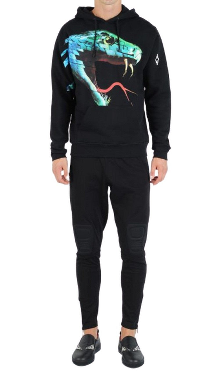 Marcelo Burlon Pantatuta CMCA028F16011062 - SanShopLuxury - -70%, 2016, Abbigliamento, Autunno/Inverno, FW16, L, Marcelo Burlon, Nero, Outlet, Pantatuta, Ultimo, Uomo