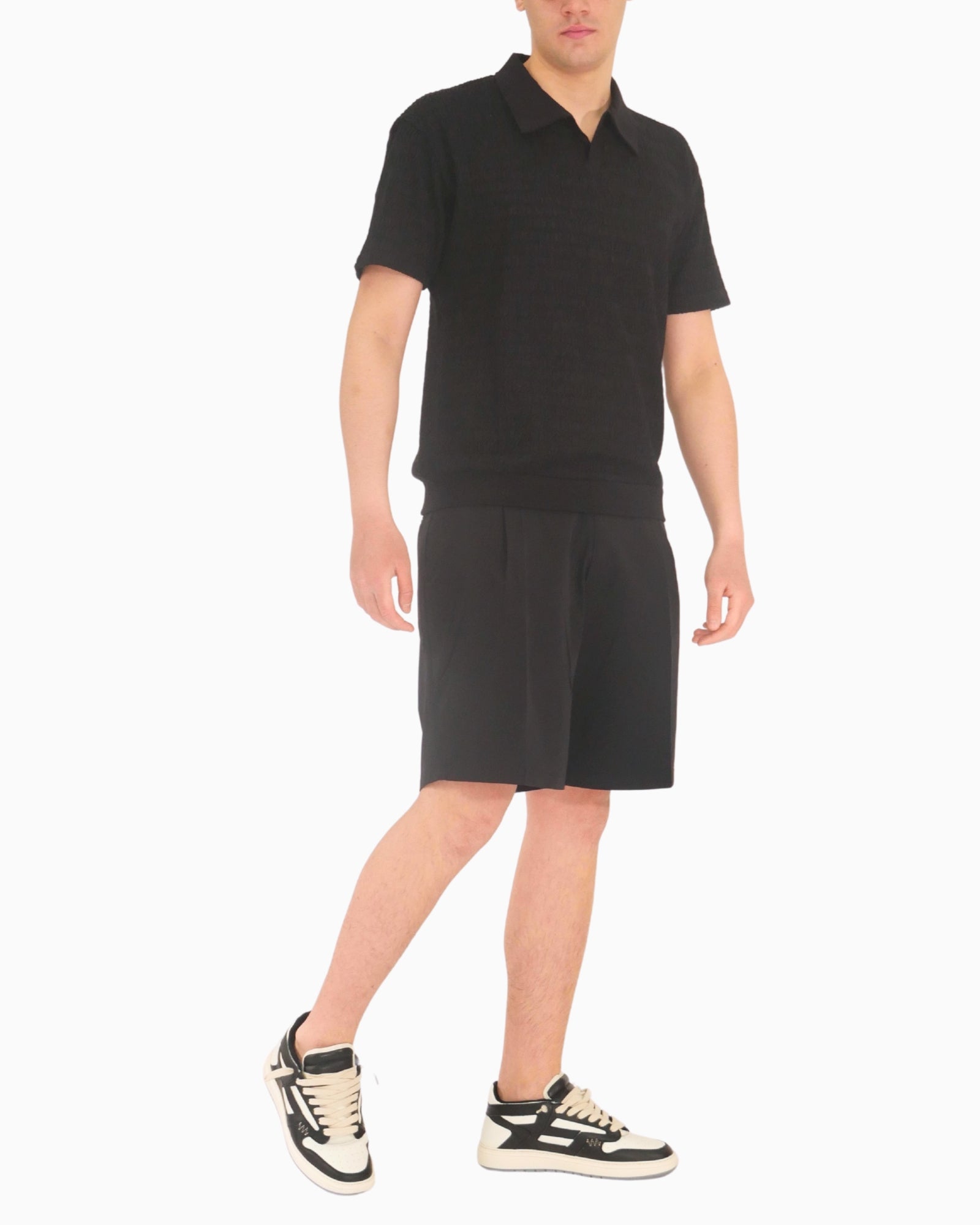 Brian Rush T-Shirt Polo FD203-MA330-NERO