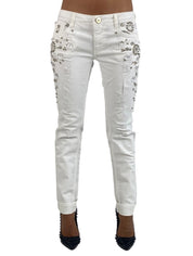 Ki Who Are You? Jeans PL34 V110/00010 - SanShopLuxury - -70%, 2017, 42, Abbigliamento, Bianco, Donna, Jeans, Ki Who Are You?, Outlet, Primavera/Estate, SS17, Ultimo