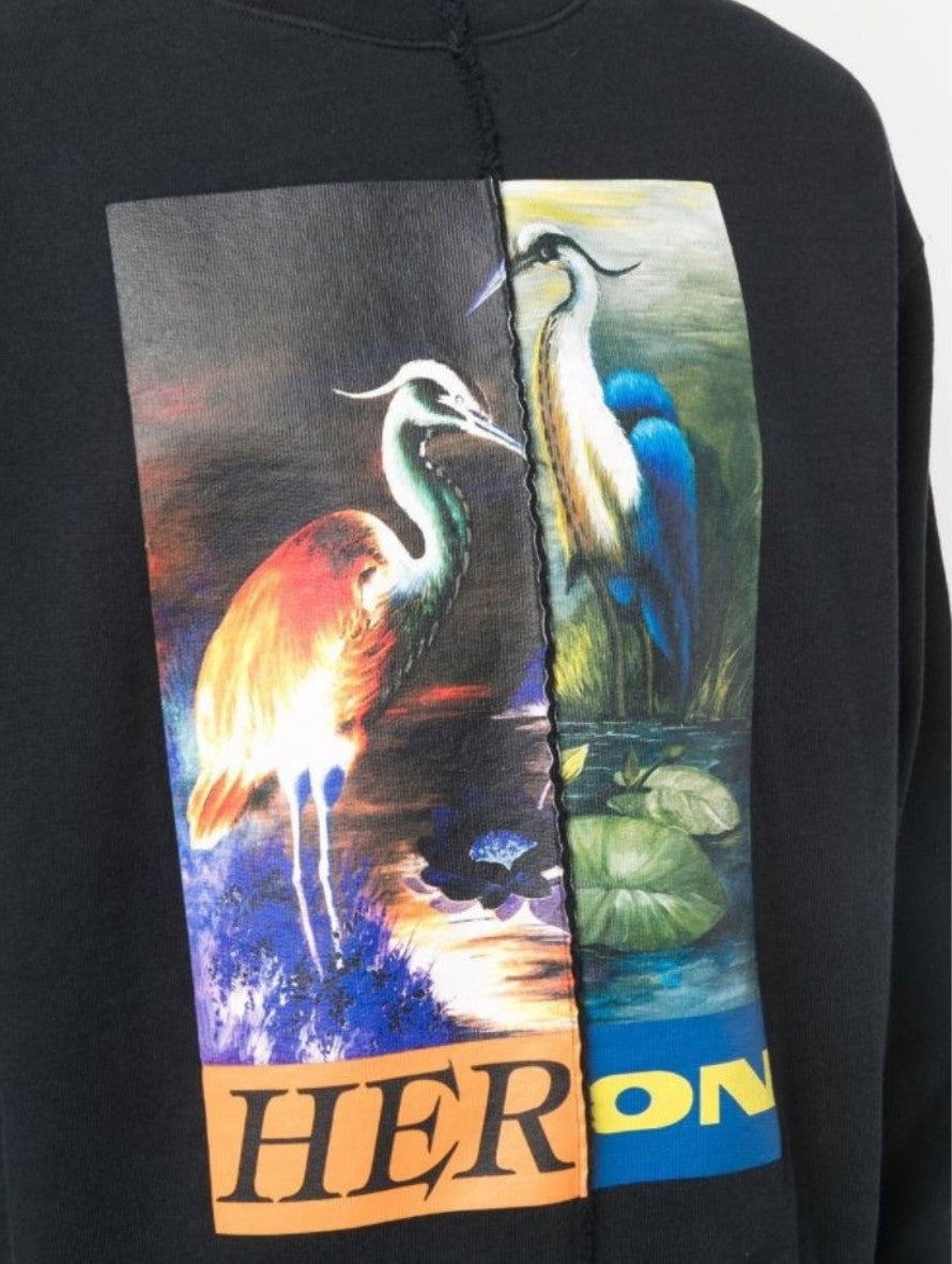 Heron Preston Felpa HMBA018F21JER002 - SanShopLuxury - -50%, 2021, Abbigliamento, Autunno/Inverno, Beige, Felpa, FW21, Girocollo, Heron Preston, L, M, Nero, Outlet, S, Uomo, XL