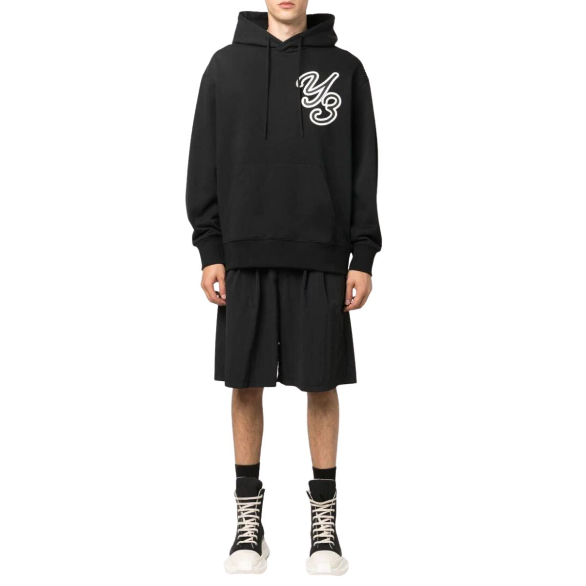 Adidas Y-3 Felpa IT7523/BLACK - SanShopLuxury - 2023, Abbigliamento, Adidas Y-3, Autunno/Inverno, Felpa, FW23, L, M, Nero, Outlet, S, Uomo, XL