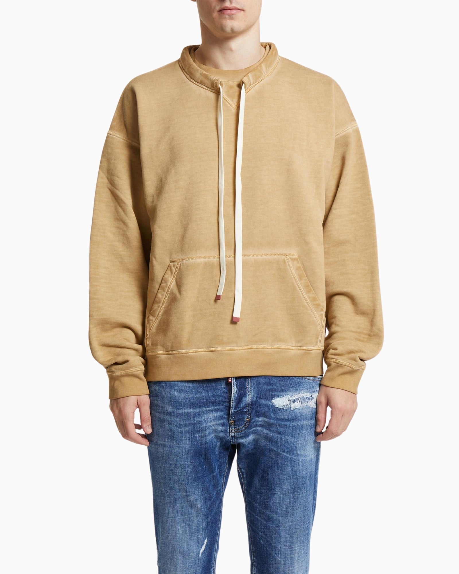 Dsquared2 Felpa S74GU0874/S25030111 - SanShopLuxury - 2025, Abbigliamento, Autunno/Inverno, Beige, Dsquared2, Felpa, FW25, Idoneo, L, M, New, Uomo, XL, XXL