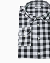 Sartoria Italiana Camicia 001369-04 - SanShopLuxury - 2019, 38, 39, 40, 41, 42, 43, Abbigliamento, Autunno/Inverno, Camicia, Carry Over, Continuativo, Idoneo, Nero-Bianco, New, Primavera/Estate, Sartoria Italiana, Uomo