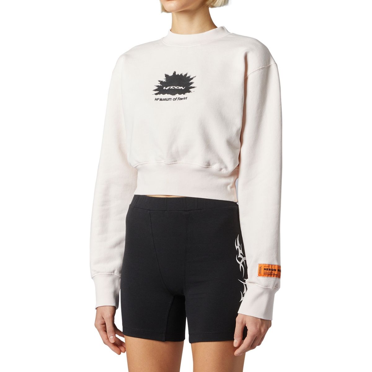 Heron Preston Felpa HWBA013F23JER002 - SanShopLuxury - 2023, Abbigliamento, Autunno/Inverno, Donna, Felpa, FW23, Girocollo, Heron Preston, M, Outlet, Rosa, S, Ultimo